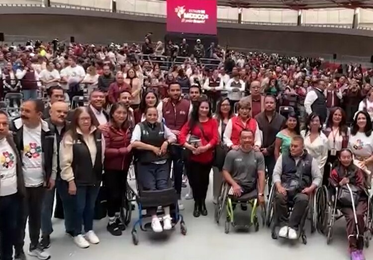 Delfina Gómez inaugura la 5ª Feria Nacional por la Inclusión