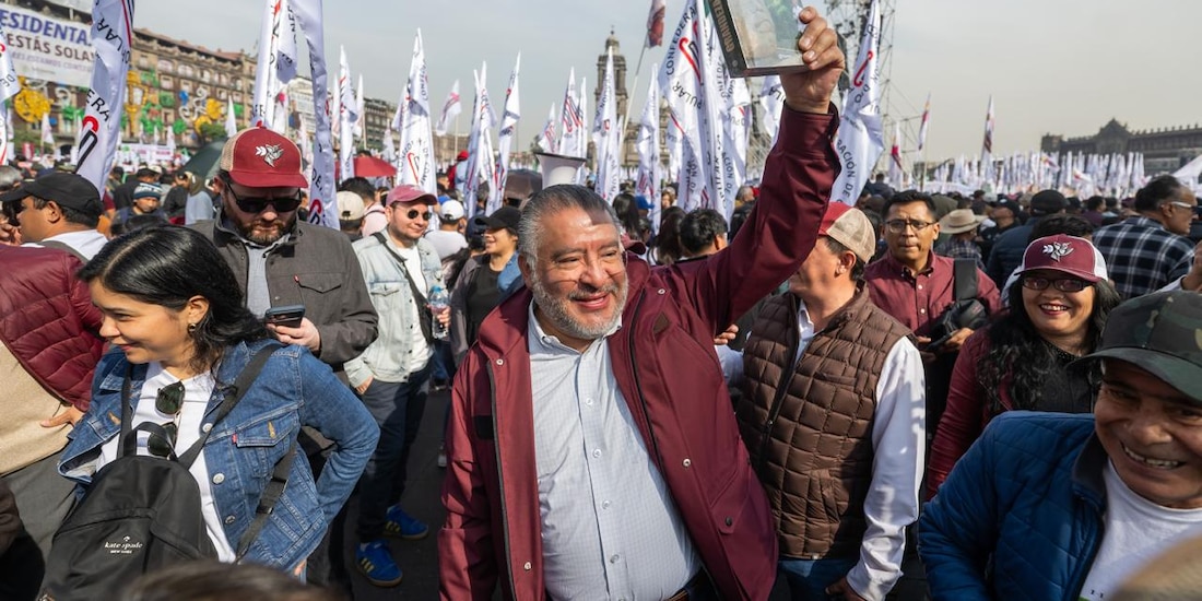 Horacio Duarte, secretario general de Gobierno del Estado de México.