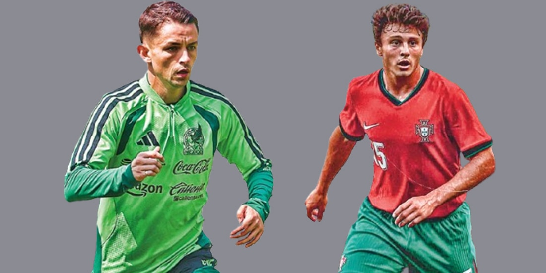 Álvaro Fidalgo (México) y Joao Neves (Portugal) en la imagen