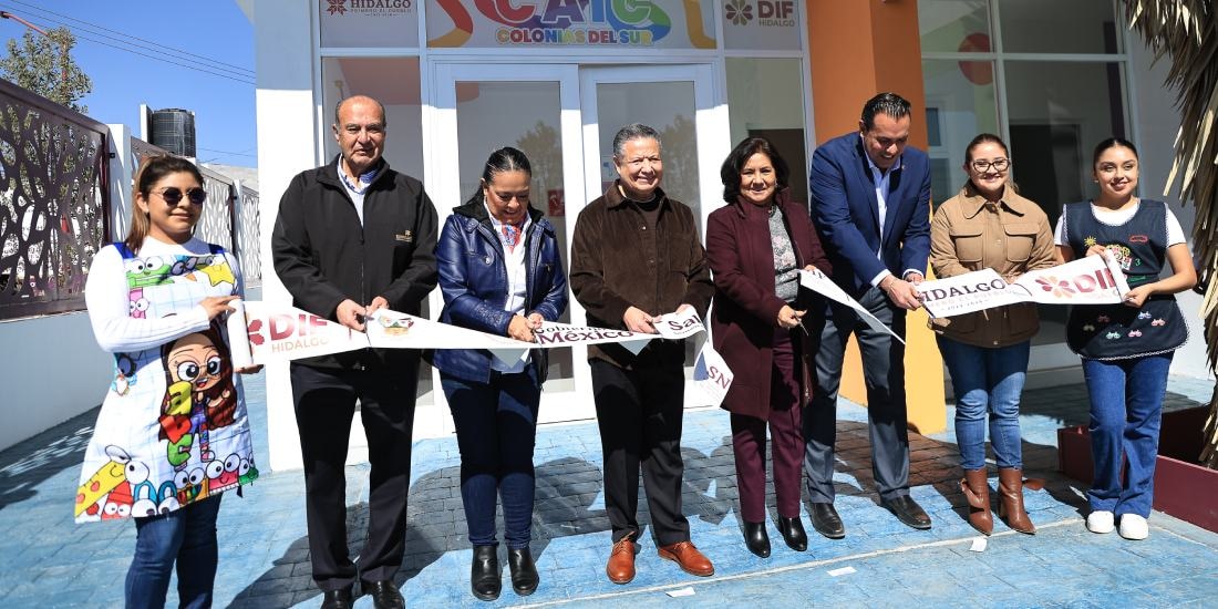 Coordinación federal y estatal impulsa atención integral a la niñez en Hidalgo.