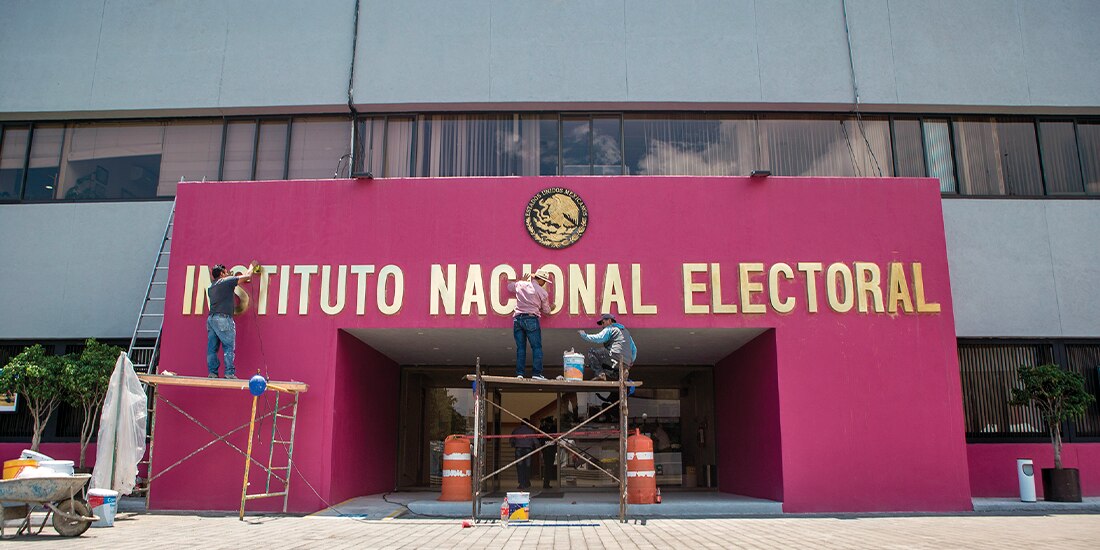 ASPECTO del Instituto Nacional Electoral, en imagen de archivo