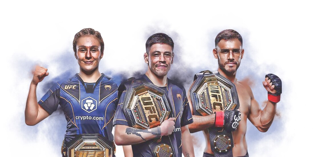 México, el nuevo país con más campeones mundiales en la UFC.