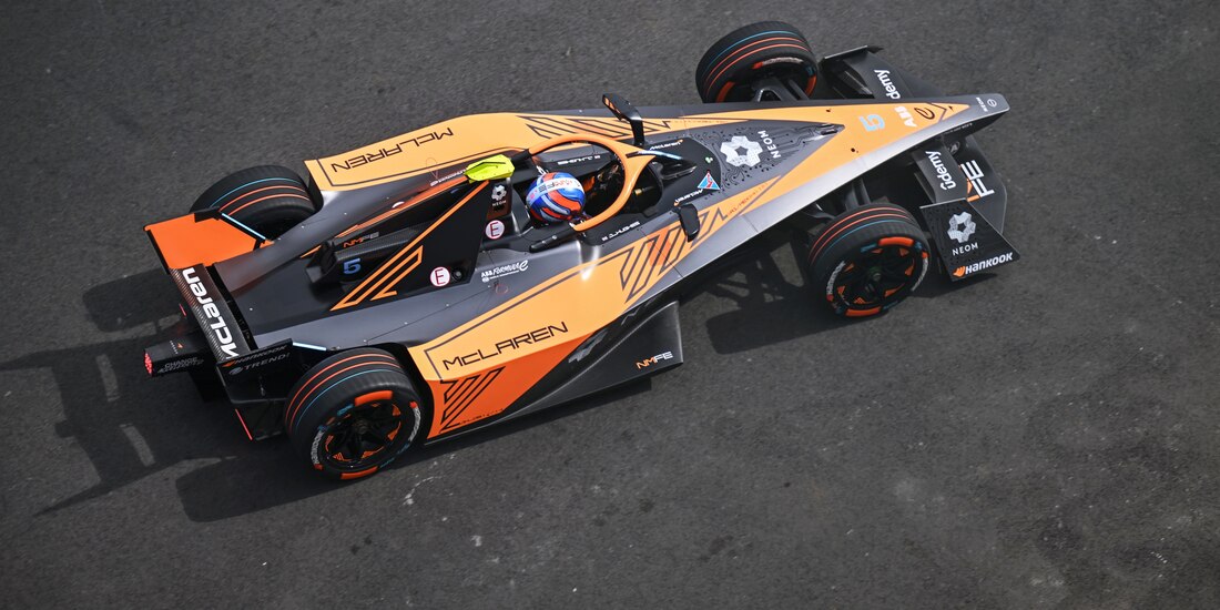 Jake Hughes, de la escudería McLaren, ganó la primera sesión de prácticas del Gran Premio de México de la Fórmula E 2024.