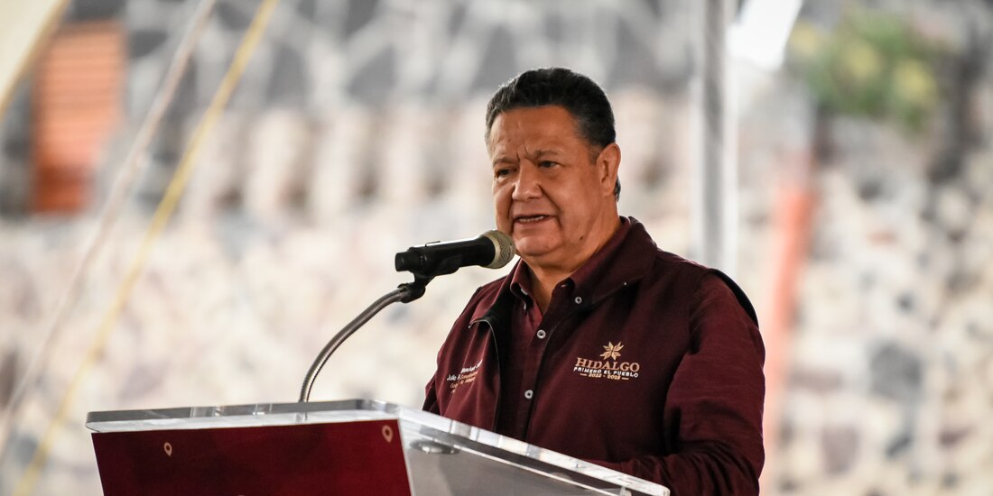 Julio Menchaca, gobernador de Hidalgo, indicó que se invierten al menos 40 millones de pesos anuales a través de los diversos programas sociales