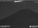 POR SI TE LO PERDISTE: Cae meteorito en inmediaciones del Popocatépetl