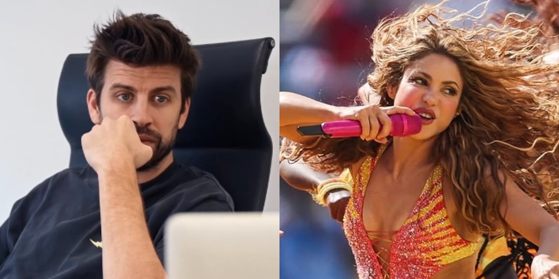La incómoda reacción de Piqué al ver a Shakira en el medio tiempo de la final del Mundial 2026
