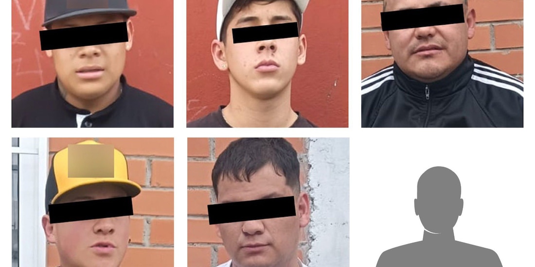 Detienen a 6 presuntos extosionadores