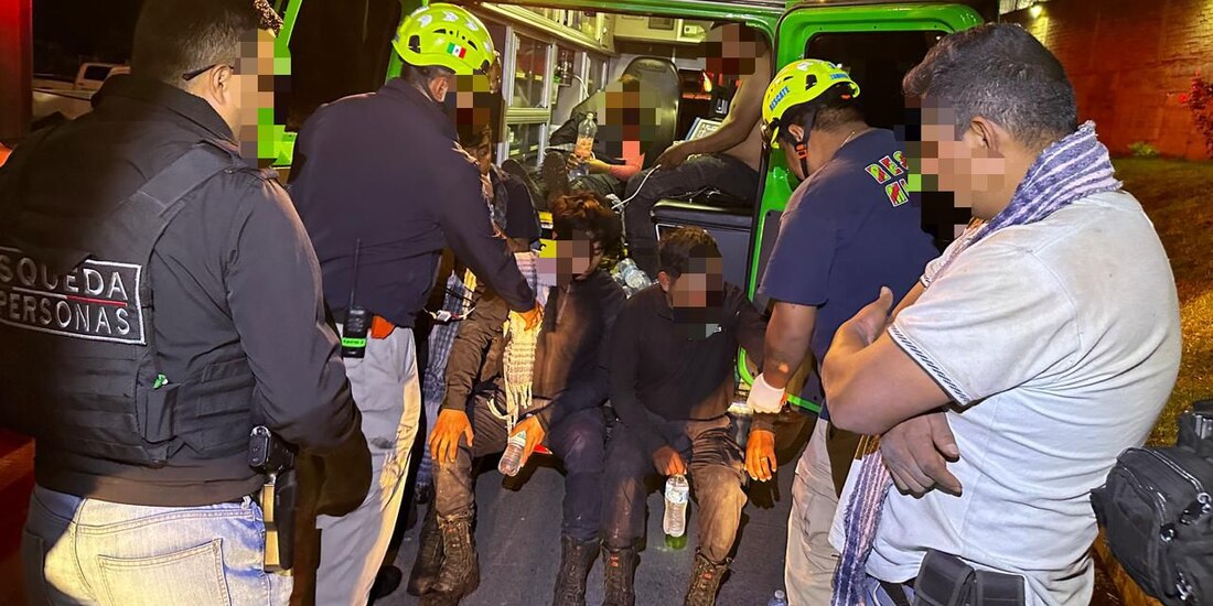 Los siete elementos se encontraron sanos y salvos.