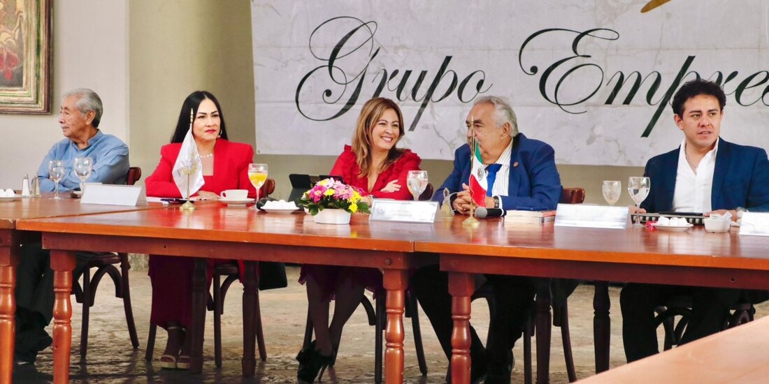 Lucy Meza y empresarios se unen por el rescate de Morelos