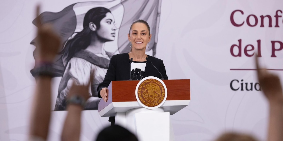 Claudia Sheinbaum, Presidenta de México.