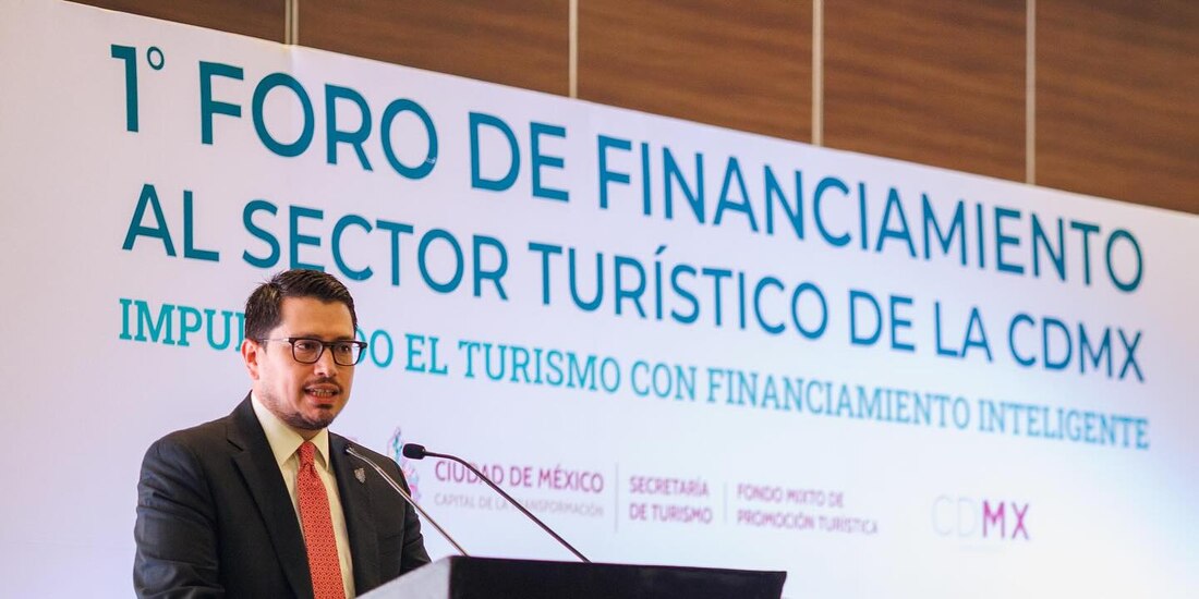 Carlos Martínez Velázquez, director general del Fondo Mixto de Promoción Turística.