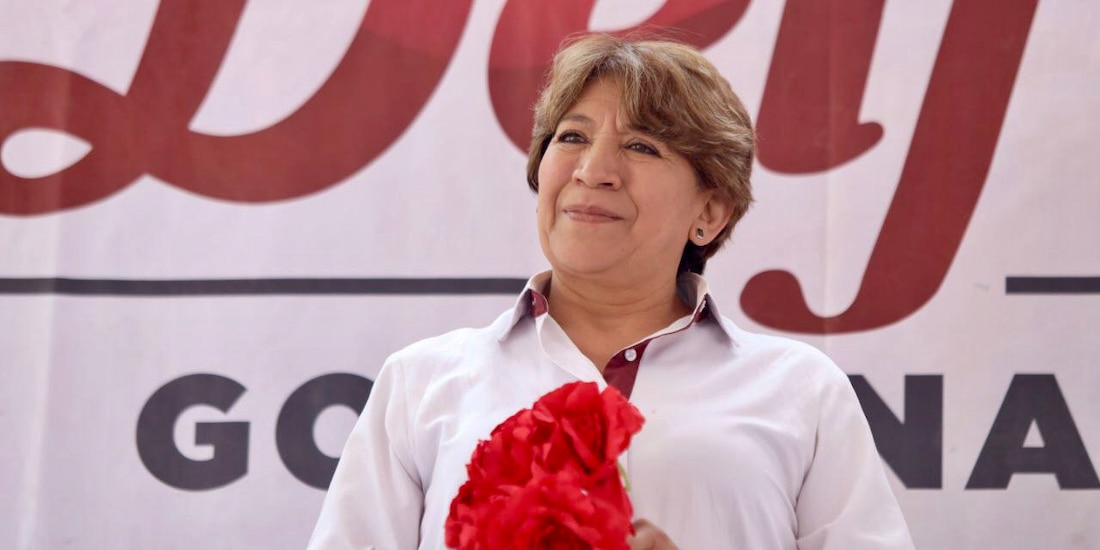 La candidata de Morena Delfina Gómez propone impulsar la ampliación de la Línea 5 del Metro CDMX hasta el municipio de Tlalnepantla.