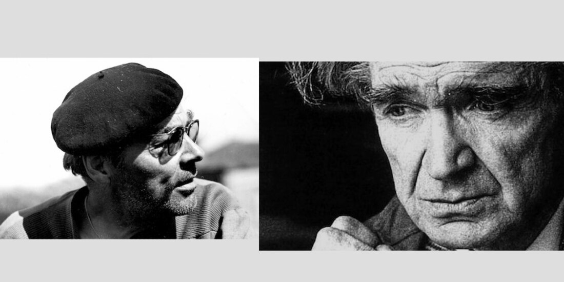Armel Guerne y Emil Cioran.