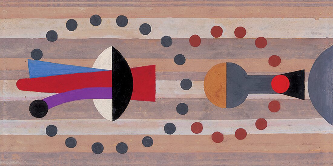 La tinta negra y roja 5, 2008.