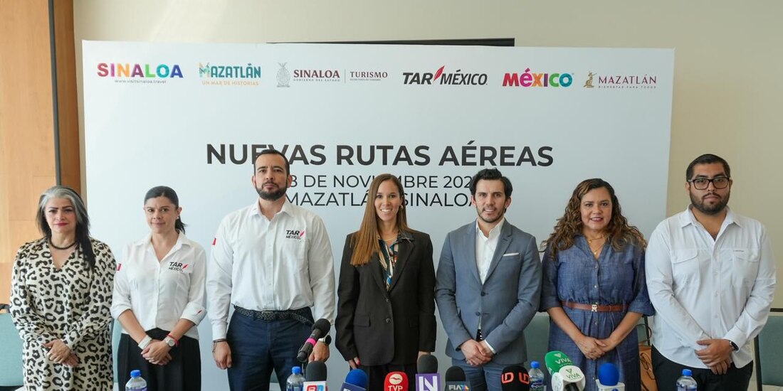 Para Sinaloa la conectividad aérea es prioridad estratégica para seguir impulsando el desarrollo turístico.