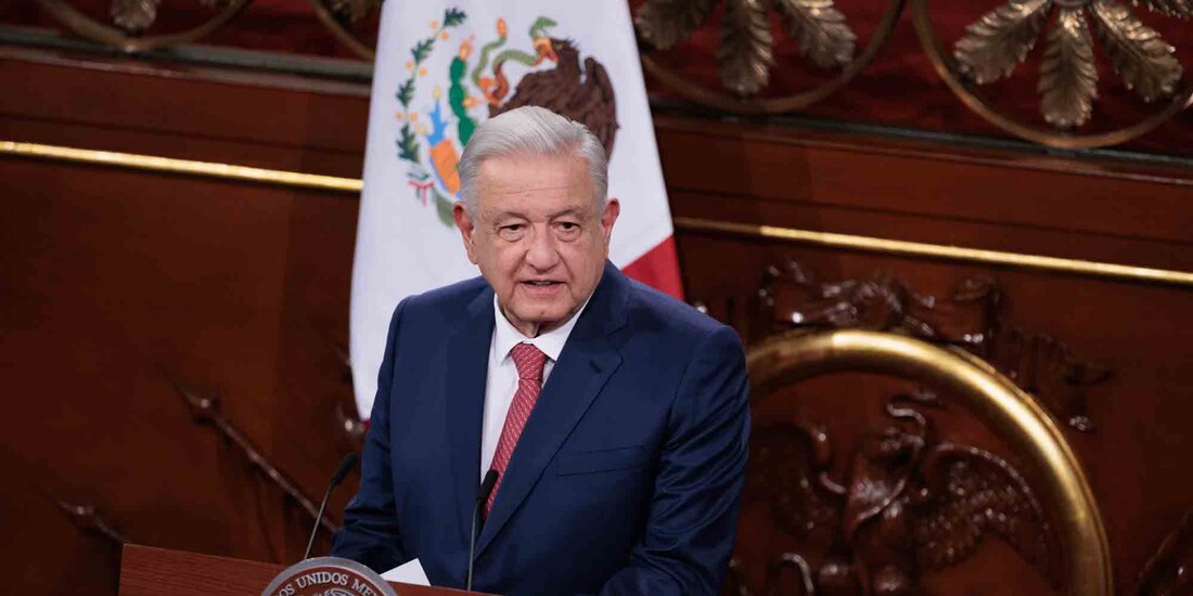 El Presidente Andrés Manuel López Obrador.