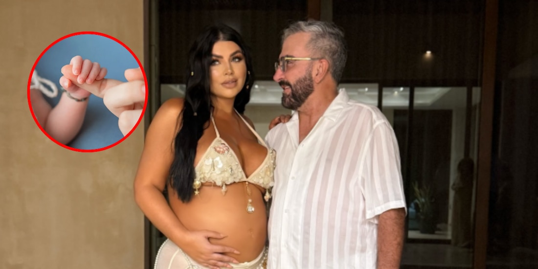 Mariana González y Vicente Fernández Jr