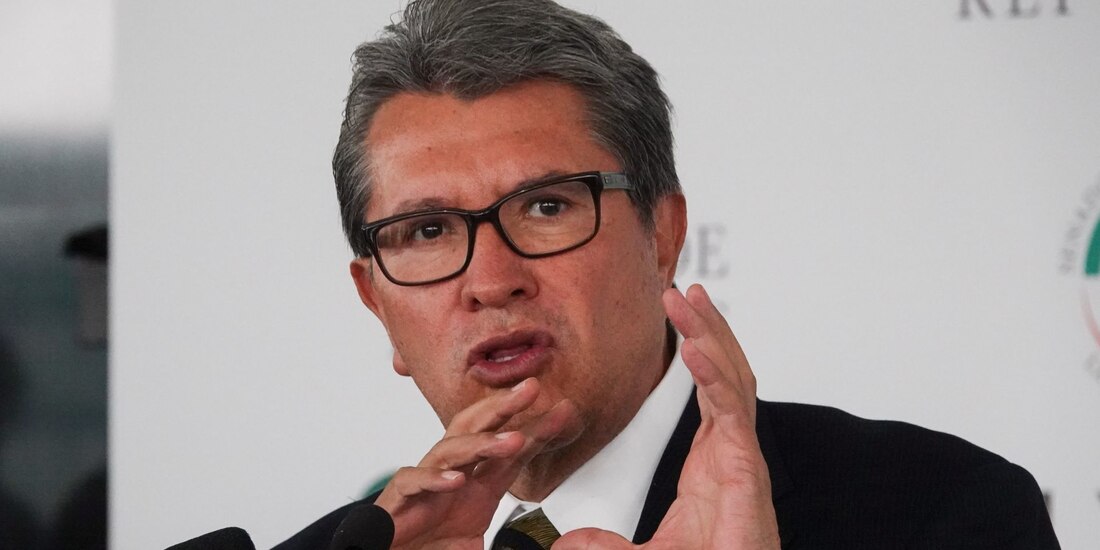 Ricardo Monreal, coordinador de Morena en el Senado.