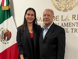 El diálogo institucional para acordar el trabajo territorial conjunto en los municipios fue encabezado por la coordinadora estatal, Rosi Bayardo.