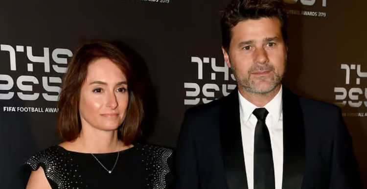 Karina Grippaldi y Mauricio Pochettino