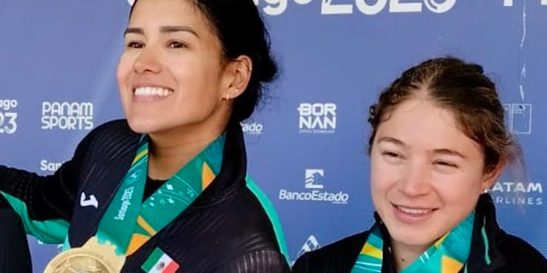 Beatriz Briones y Karina Alanís lograron el histórico oro 43 para México en los Juegos Panamericanos 2023, al ganar la prueba de K2 500 m femenil del canotaje de velocidad.