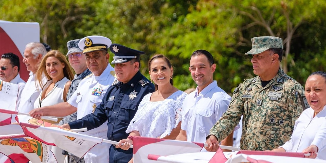 Autoridades de los tres niveles de gobierno dan el banderazo de salida a más de 9 mil efectivos de seguridad y cuerpos de emergencia.