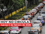 Conoce las restricción del Hoy No Circula para este jueves 5 de febrero de 2026 en la ZMVM.
