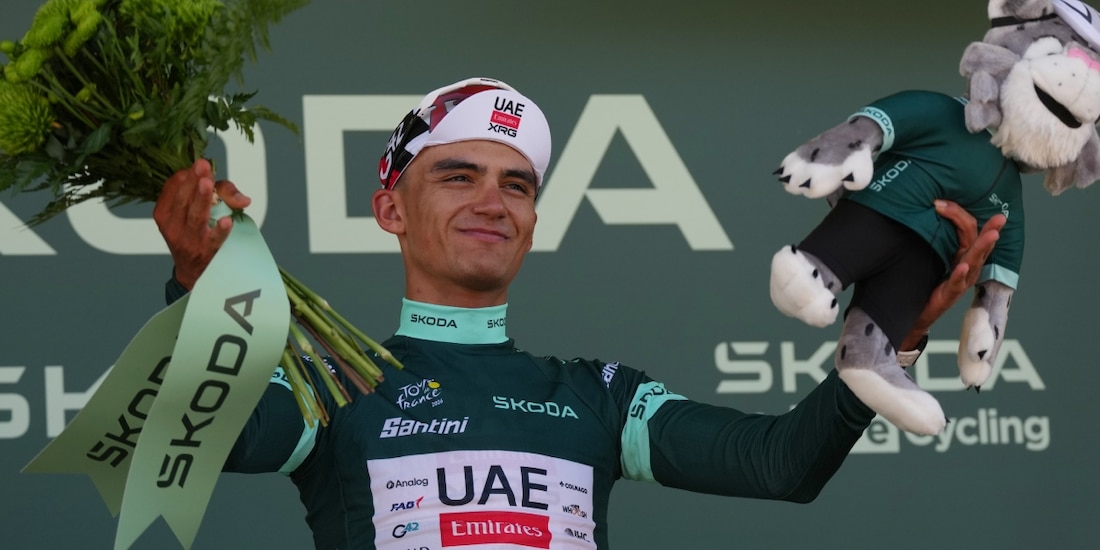 Isaac del Toro en el Tour de France 2026