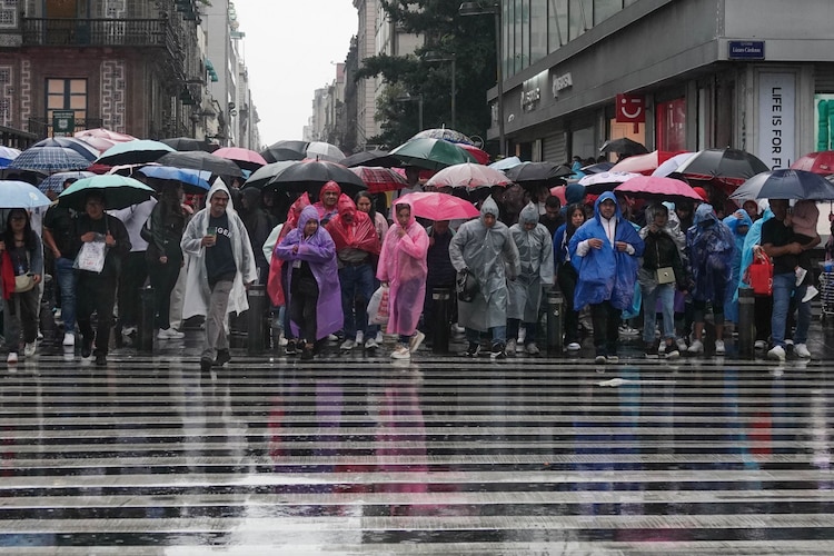 Lluvias hoy en CDMX