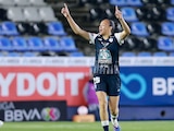 Aline Gomes festeja su gol ante Monterrey en la ida de las semifinales.