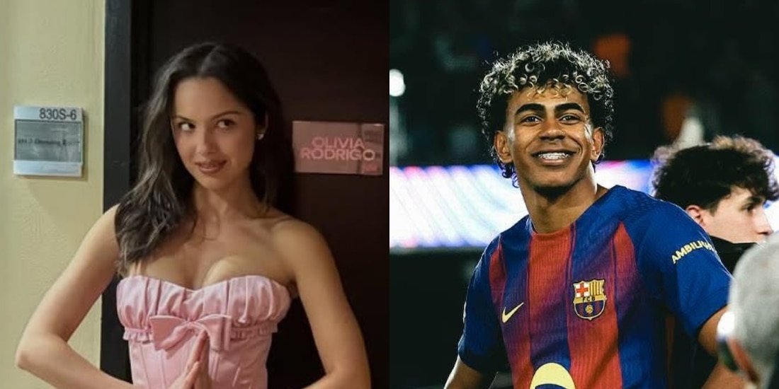 Olivia Rodrigo conoce a Lamine Yamal