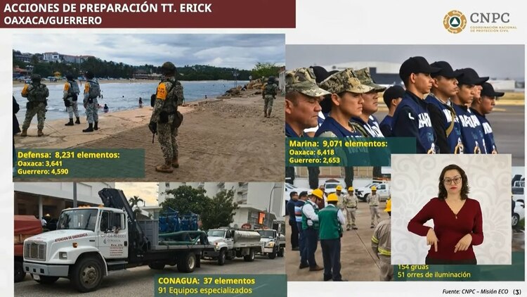 Imagen presentada en la Mañanera del Pueblo.