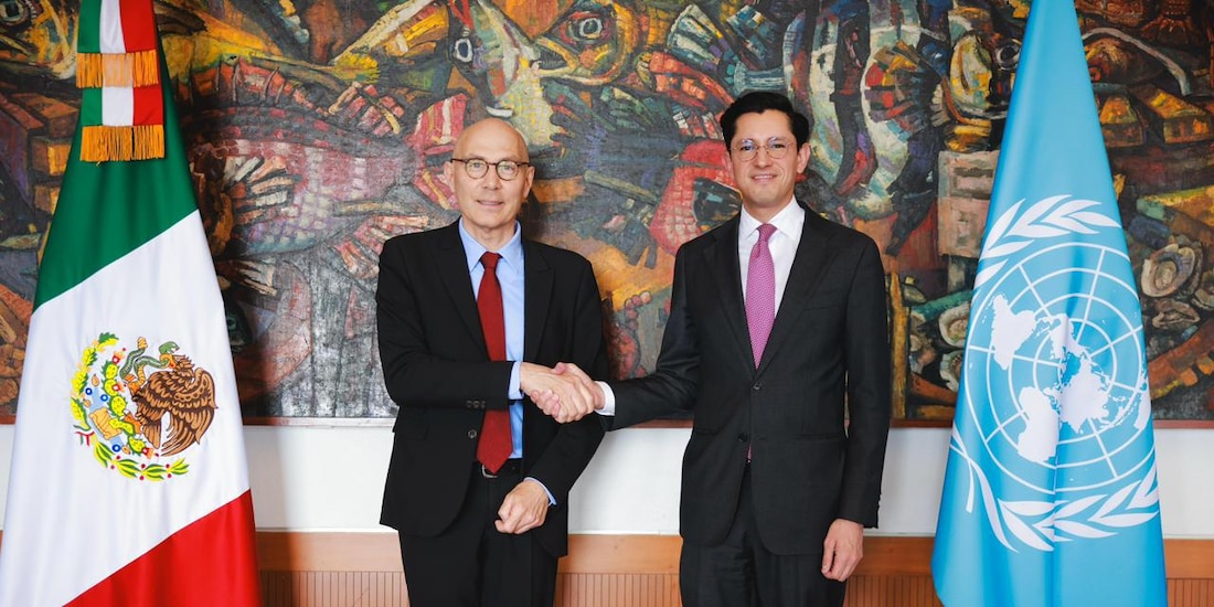 SRE y ONU acuerdan reforzar trabajo conjunto en derechos humanos