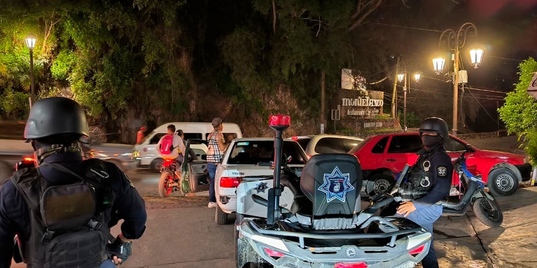 Fuerzas de seguridad en el estado de Guerrero.