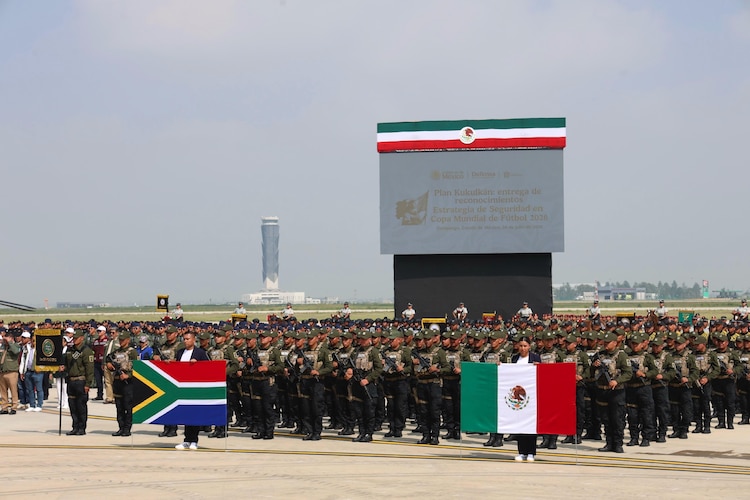 Elementos del Gabinete de Seguridad reciben distinción tras coordinar los operativos del Mundial FIFA 2026.
