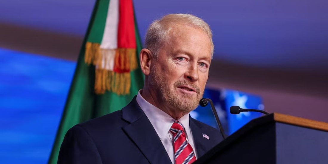 Ronald Johnson, embajador de EU en México.