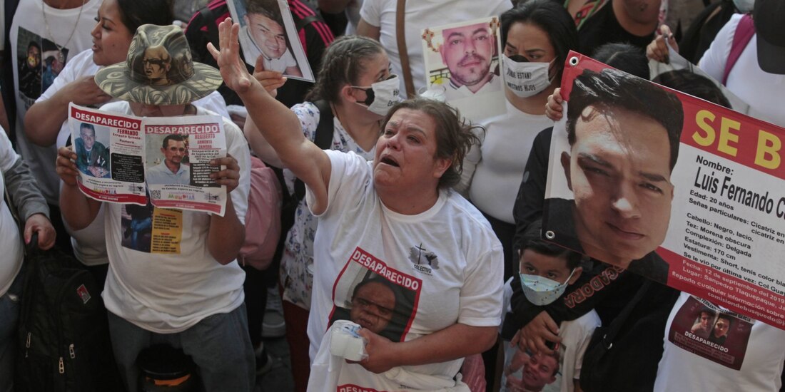 Colectivo de personas desaparecidas en Jalisco.
