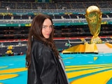 Belinda previo a la inauguración del Mundial 2026