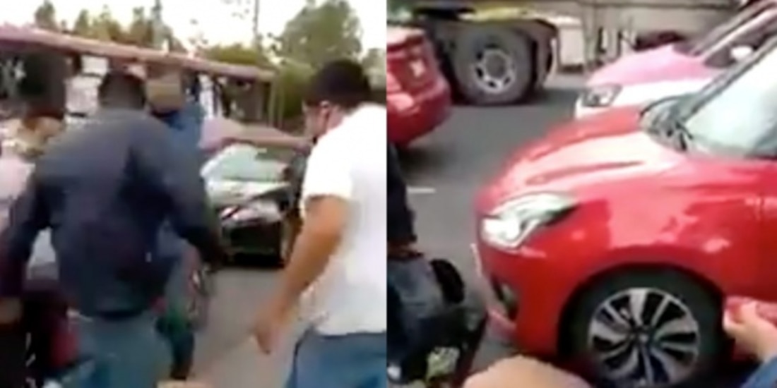 Golpiza a hombre en Cuemanco