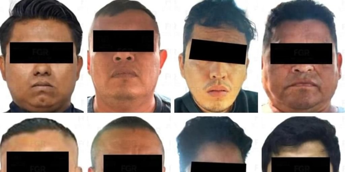 Vinculan a proceso a nueve expolicías estatales de Veracruz por presunto secuestro y tortura.