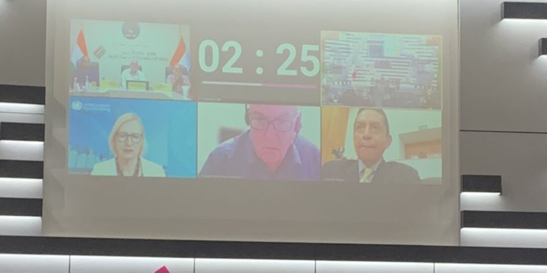 Inauguración de la Cumbre Global de la Democracia.