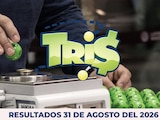 Resultados del Tris de hoy 31 de agosto del 2026.