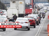 Consulta cómo aplica el Hoy No Circula para este lunes 22 de junio de 2026 en la Zona Metropolitana del Valle de México.