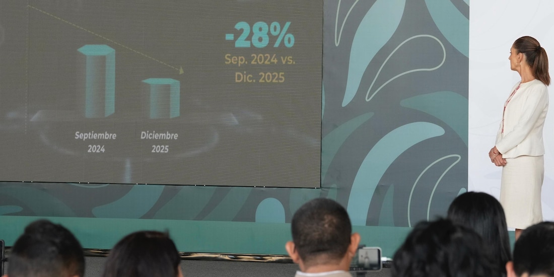 La Presidenta Claudia Sheinbaum desde Veracruz.