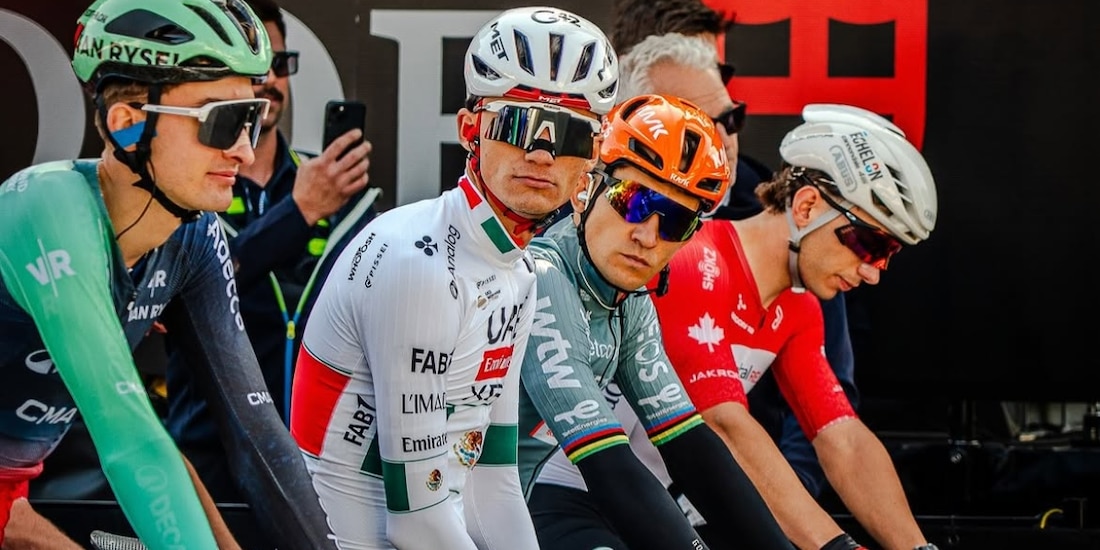 Isaac del Toro se prepara para participar con México en el Mundial de Ruta