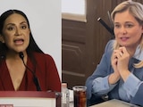 Ariadna Montiel, lideresa de Morena, y Maru Campos, gobernadora de Chihuahua
