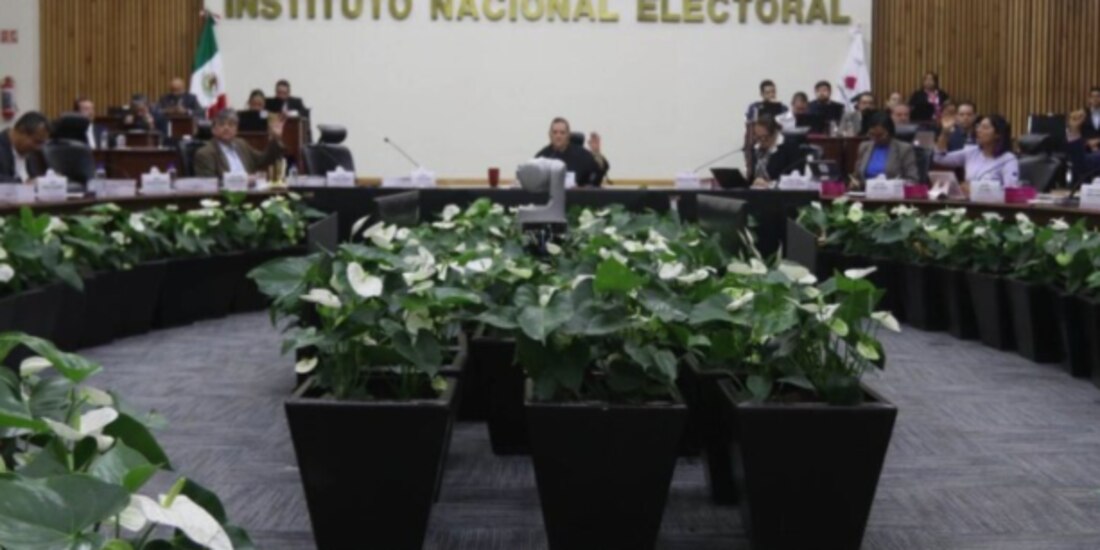 Sesión Extraordinaria del Consejo General del Instituto Nacional Electoral, el pasado 15 de julio.