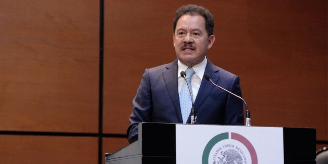 Ignacio Mier, coordinador del grupo parlamentario de Morena.
