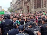 Aficionados dan portazo en el Fan Fest del Zócalo de la Ciudad de México.