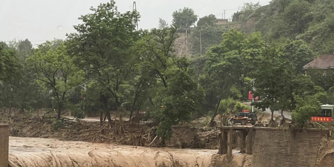 Inundaciones en China